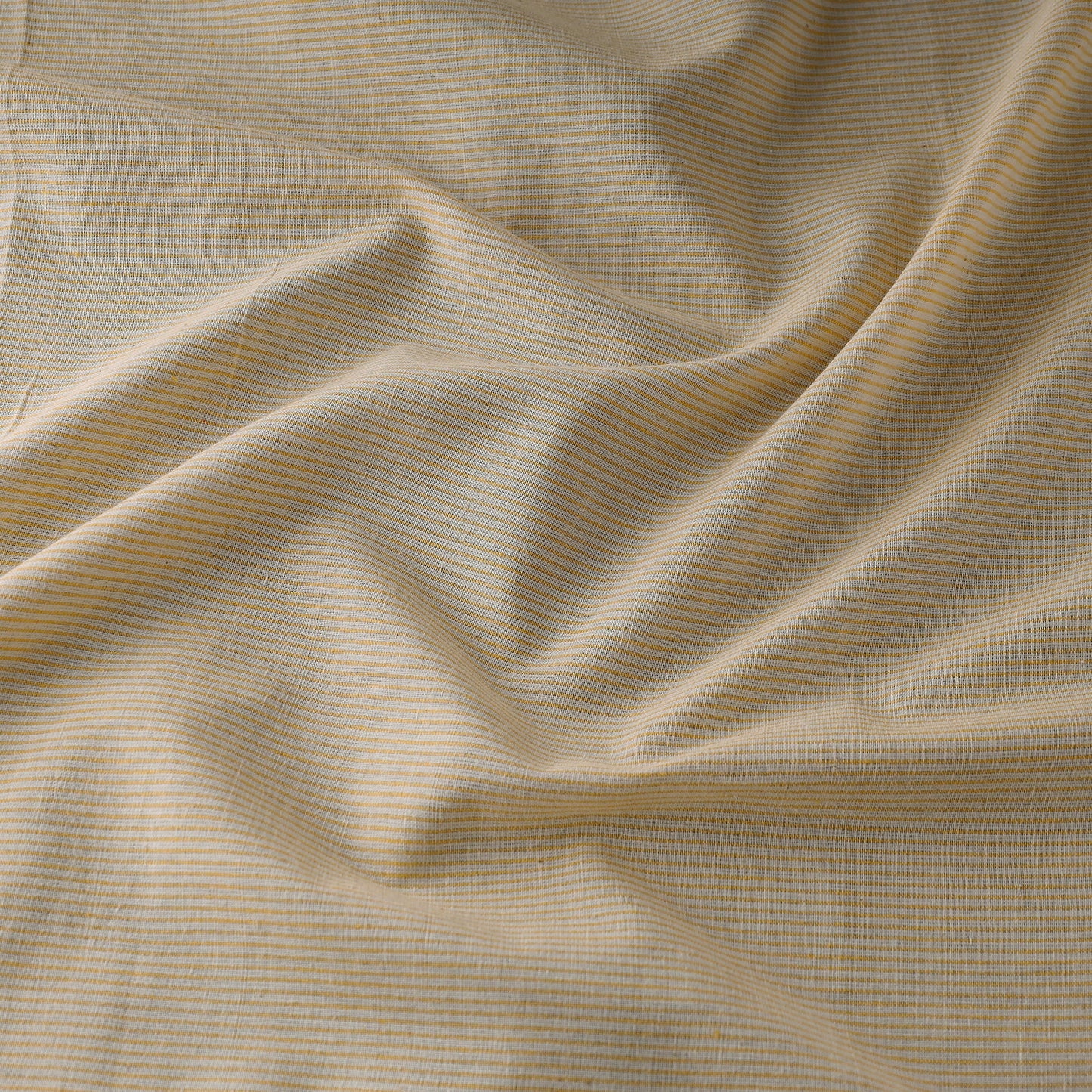  Baragaon Pre Washed Handloom Striped Cotton Fabric 