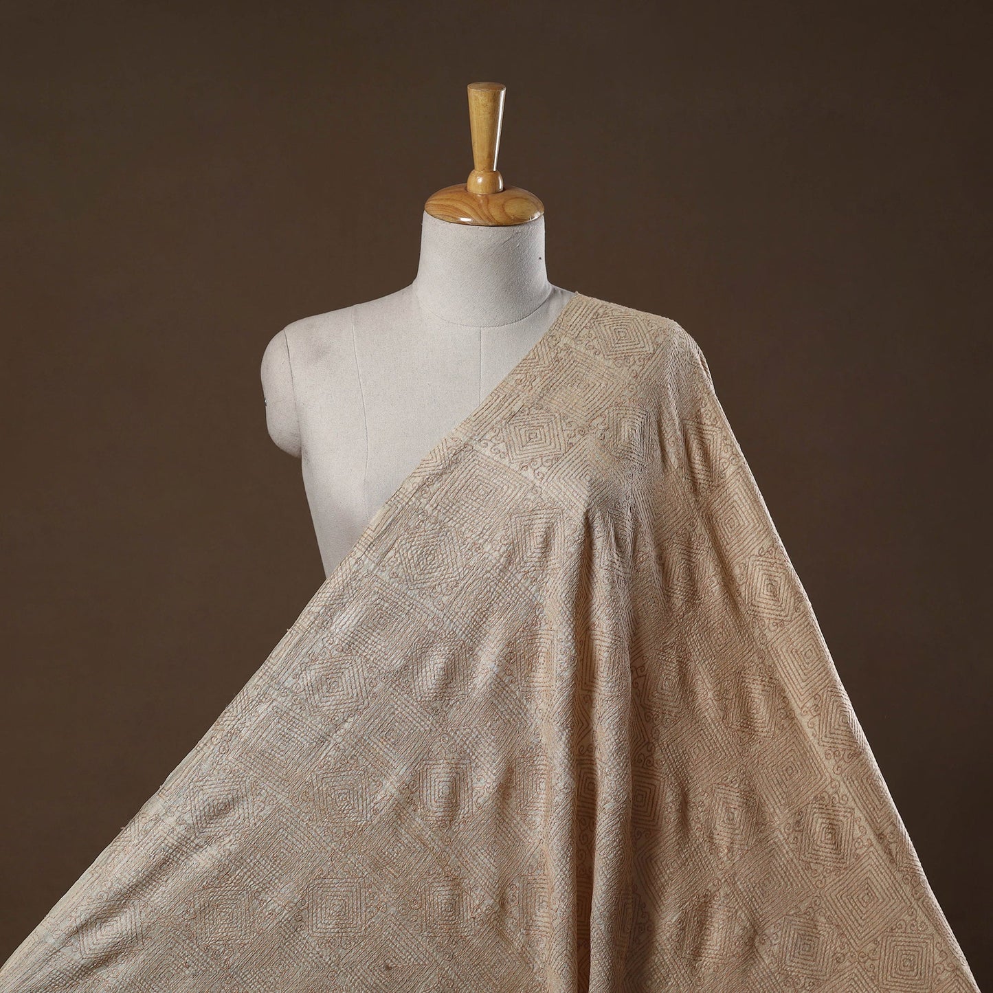 Bengal hand embroidery pure tussar silk handloom kantha