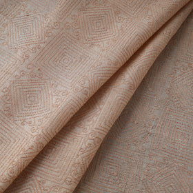 Bengal hand embroidery pure tussar silk handloom kantha