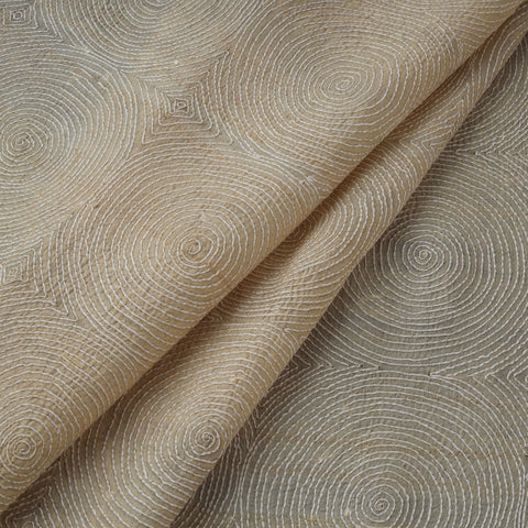 Bengal hand embroidery pure tussar silk handloom kantha