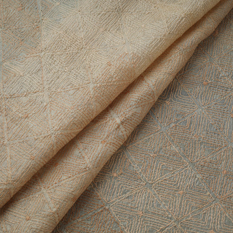 Bengal hand embroidery pure tussar silk handloom kantha