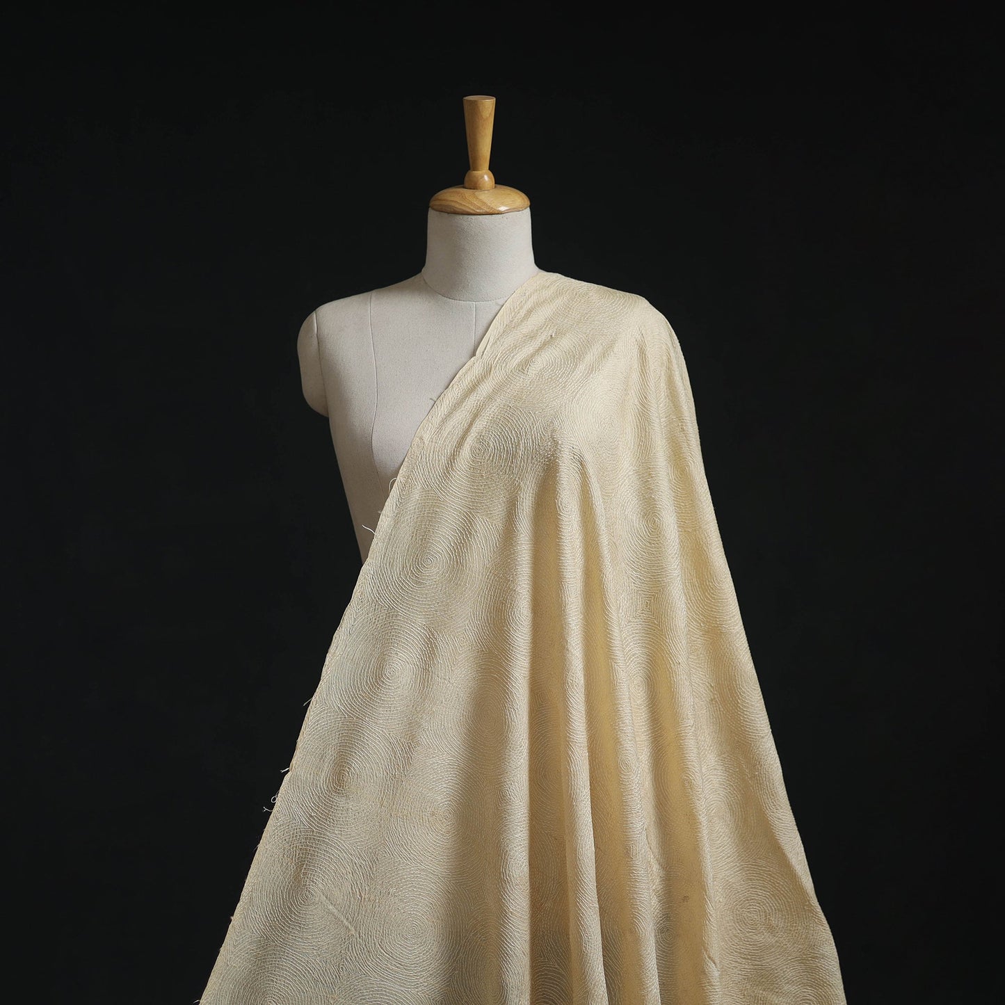 Bengal hand embroidery pure tussar silk handloom kantha