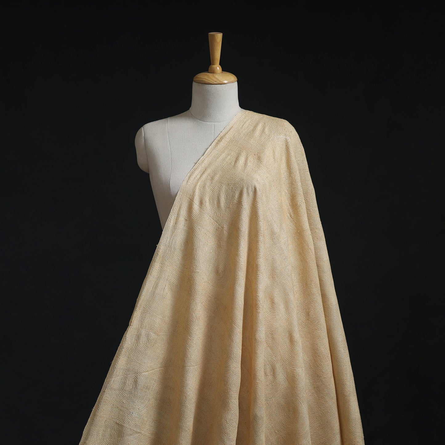 Bengal hand embroidery pure tussar silk handloom kantha