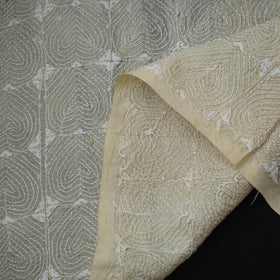 Bengal hand embroidery pure tussar silk handloom kantha