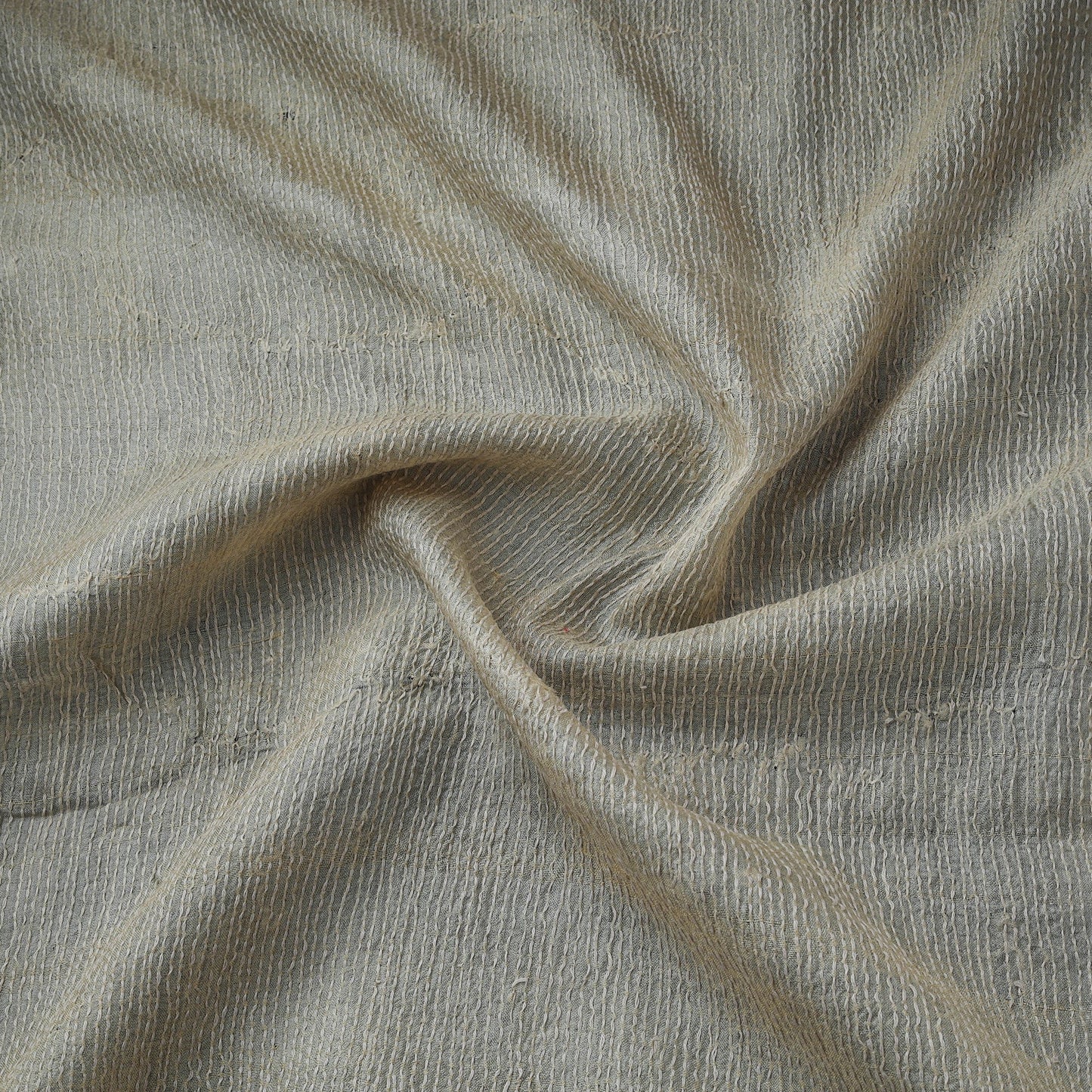 Bengal hand embroidery pure tussar silk handloom kantha
