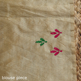 Bengal hand embroidery silk nakshi kantha saree 38