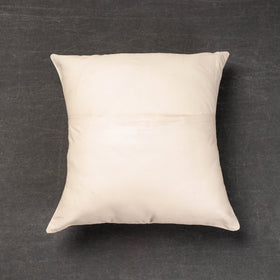  Bengal Kantha Embroidery Mulberry Tussar Silk Cushion Cover 