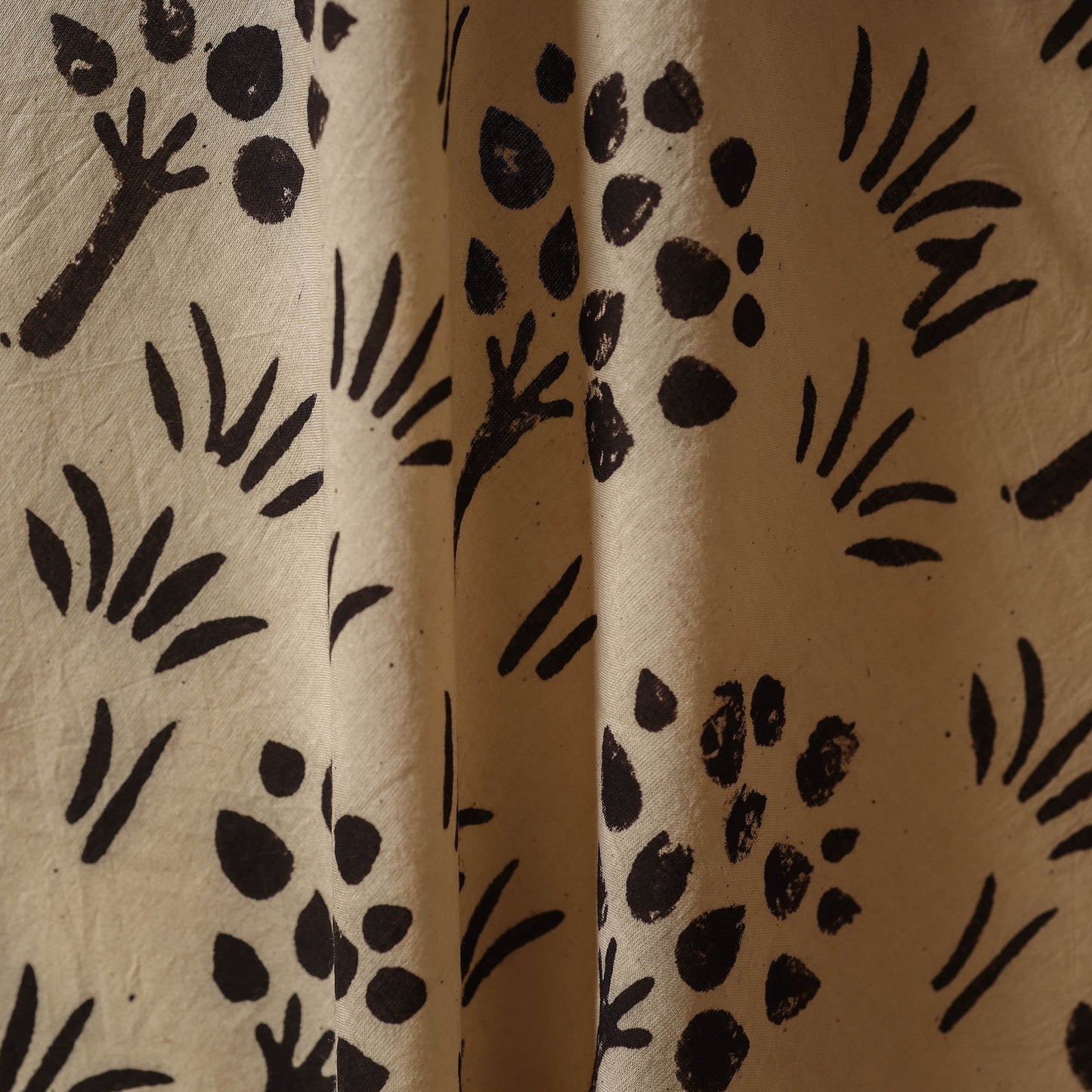 Bindaas cotton natural dyed fabric 06 - handcrafted