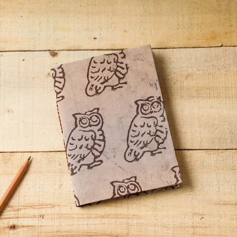  Bindaas Fabric Cover Handmade Paper Notebook 