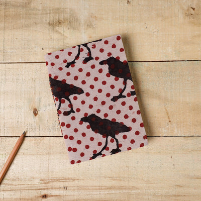 Buy Bindaas Fabric Cover Handmade Paper Notebook Online at iTokri.com
