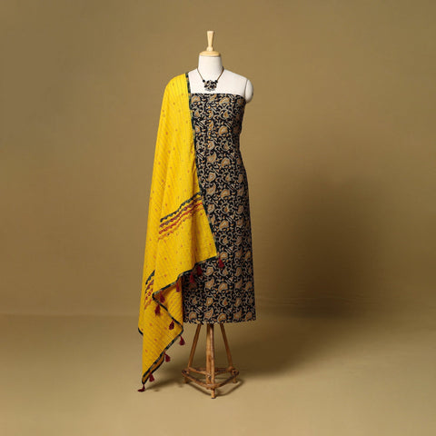 2pc pedana cotton unstitched kalamkari dress material