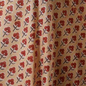 Beige - cotton sanganeri fabric 06 - handcrafted