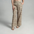 Buy Block Printed Cotton Pedana Kalamkari Palazzo