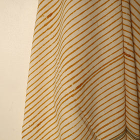 Beige - printed handloom cotton sanganeri towel 11
