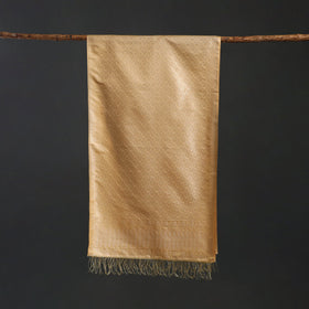 Brocade handloom semi silk banarasi stole 07 - handcrafted