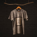 Buy Brown Bindaas Block Art Printed Cotton Round Neck T-shirt