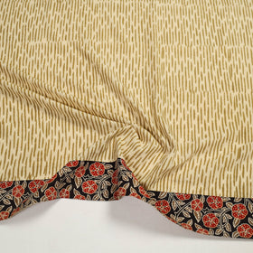 Beige - cotton akola blouse piece 44 - handcrafted