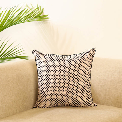  Block Print Cotton Bagh Cushion Cover