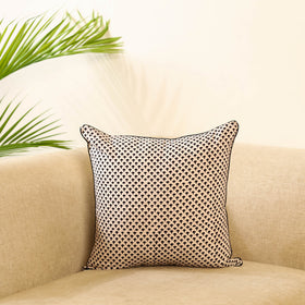  Block Print Cotton Bagh Cushion Cover