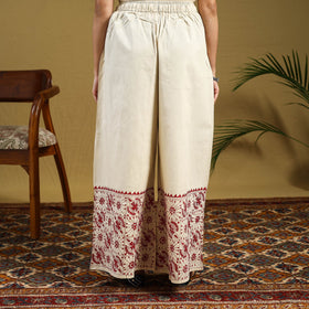 Buy Cotton Bengal Kantha Hand Embroidery Palazzo