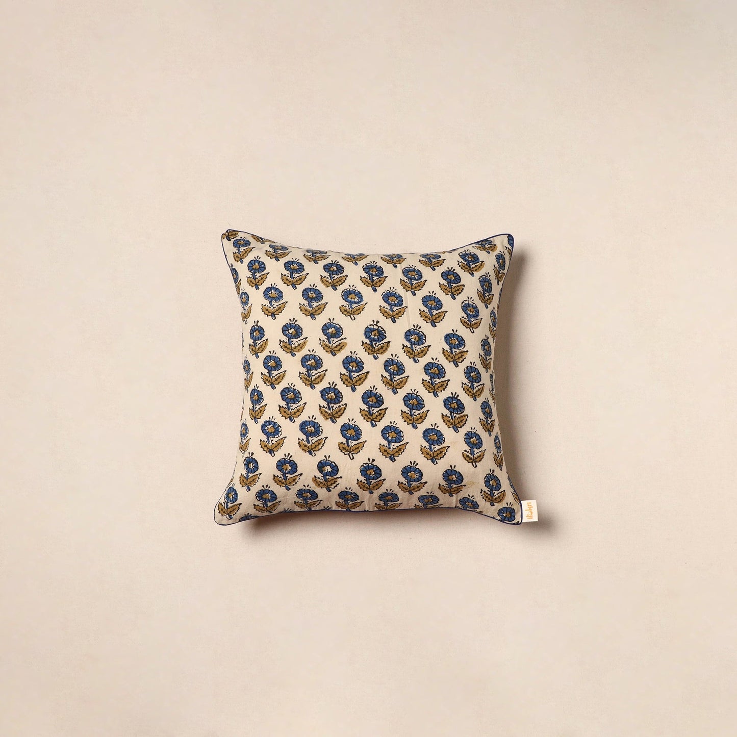 Cotton cushion cover 59 - handcrafted