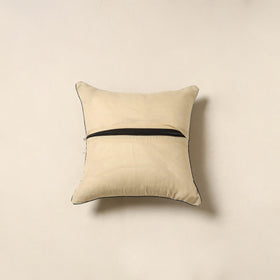 Beige - cotton cushion cover 88 - handcrafted