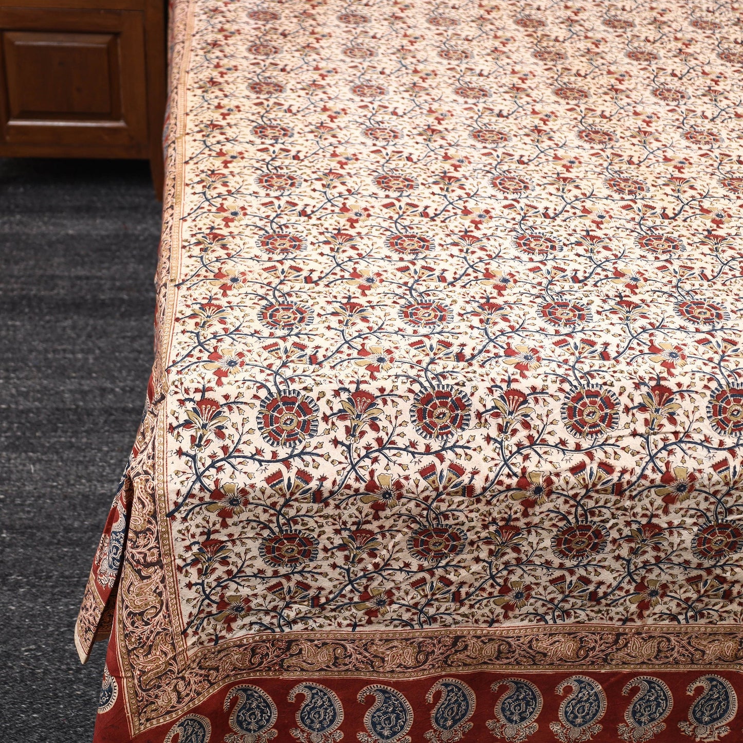 Kalamkari Bed Cover