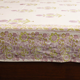 Cotton double sanganeri bed sheet set (108 x 90 in) 05