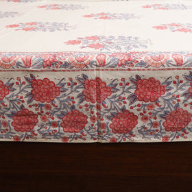 Cotton double sanganeri bed sheet set (108 x 90 in) 07