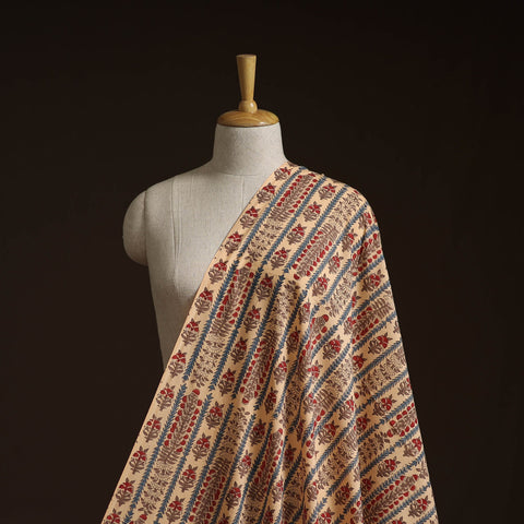 Cotton hand block sanganeri print fabric 03 - handcrafted