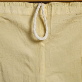 Buy Beige Cotton Hand Embroidery Chikankari Short