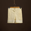 Buy Beige Cotton Hand Embroidery Chikankari Short