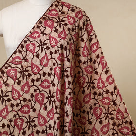 Beige - cotton kutch batik fabric 10 - handcrafted