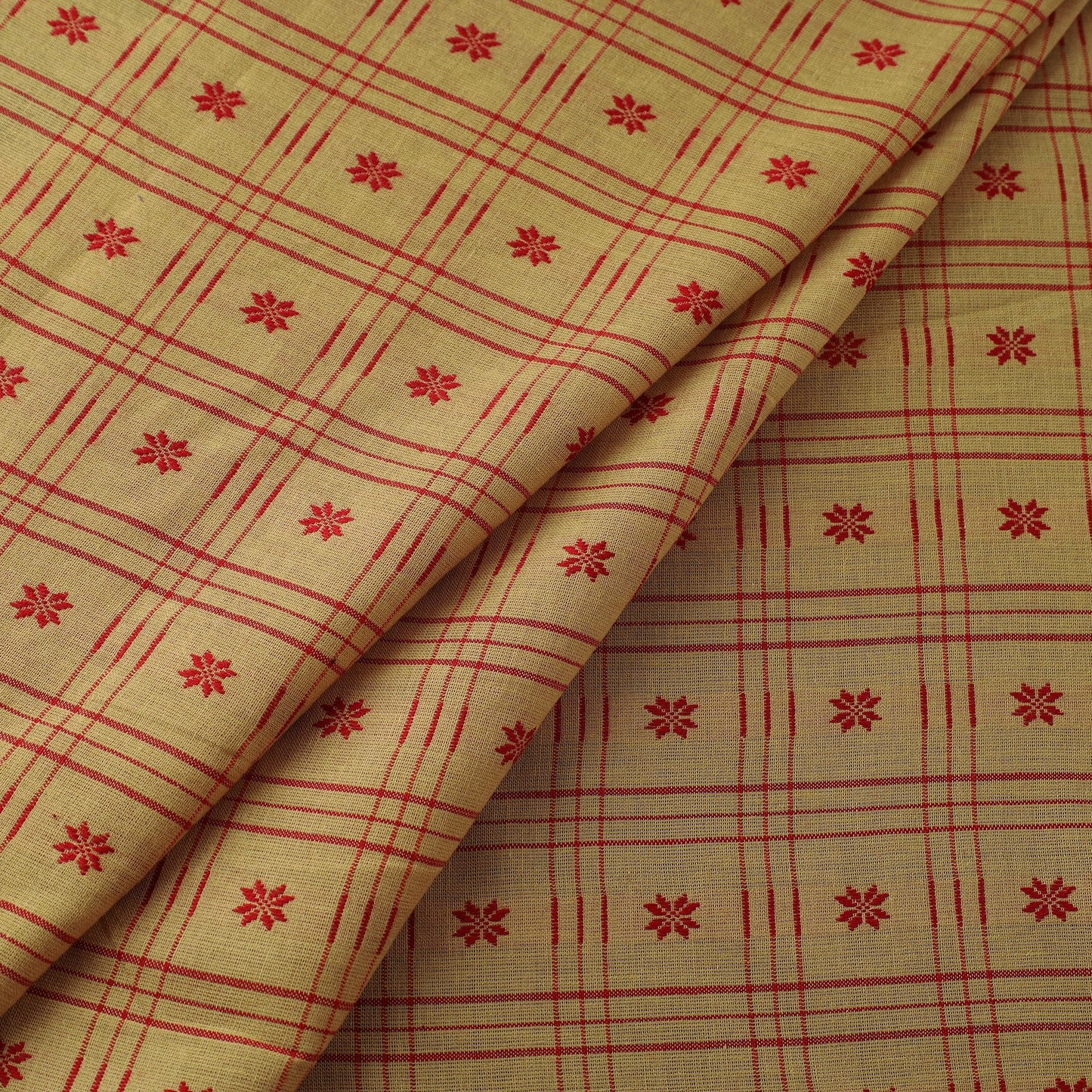 Cotton sambalpuri ikat fabric 07 - handcrafted