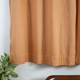  Beige Cotton Window Jacquard Curtain (5 x 3 Feet)