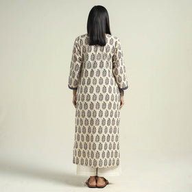 Buy Ajrakh Hand Block Printed Cotton Kurta Online at iTokri.com