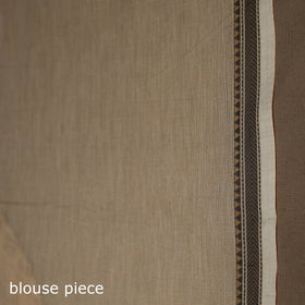 Dharwad cotton saree with border 15 - handcrafted