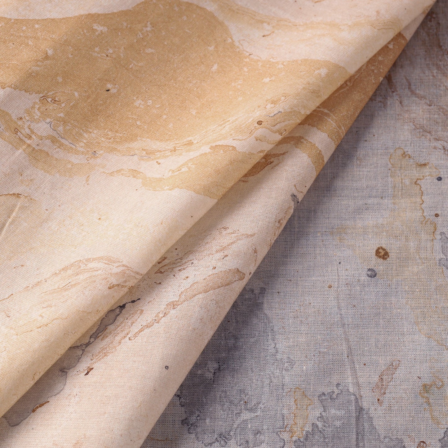  Digital Printed Marble Pattern Cotton Fabric 06 