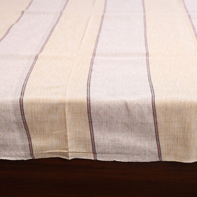 Beige - double handloom cotton bed sheet (108 x 90 in) 49