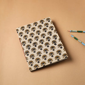 Ajrakh Fabric Cover Handmade Paper Notebook