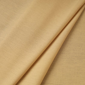Beige Flex Cotton Prewashed Plain Fabric