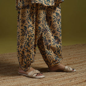 Floral cotton sanganeri co-ord set 08 - handcrafted