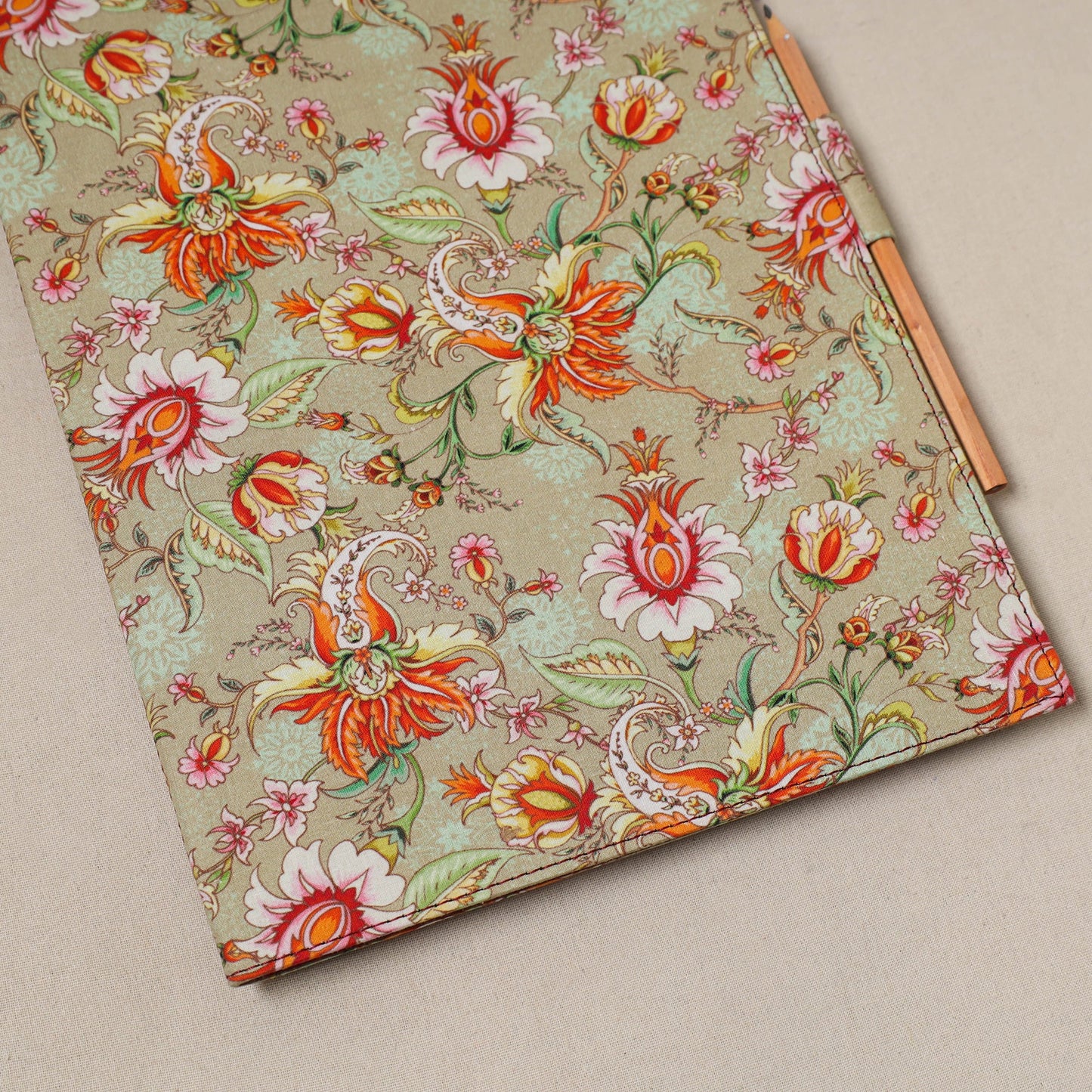 Beige Floral File Folders Online In India