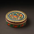 Godna Madhubani Handpainted Stainless Steel Casserole