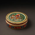  Godna Madhubani Handpainted Stainless Steel Casserole