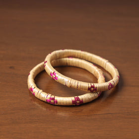  Golden Grass Bangle Set of 2 Online l iTokri.com