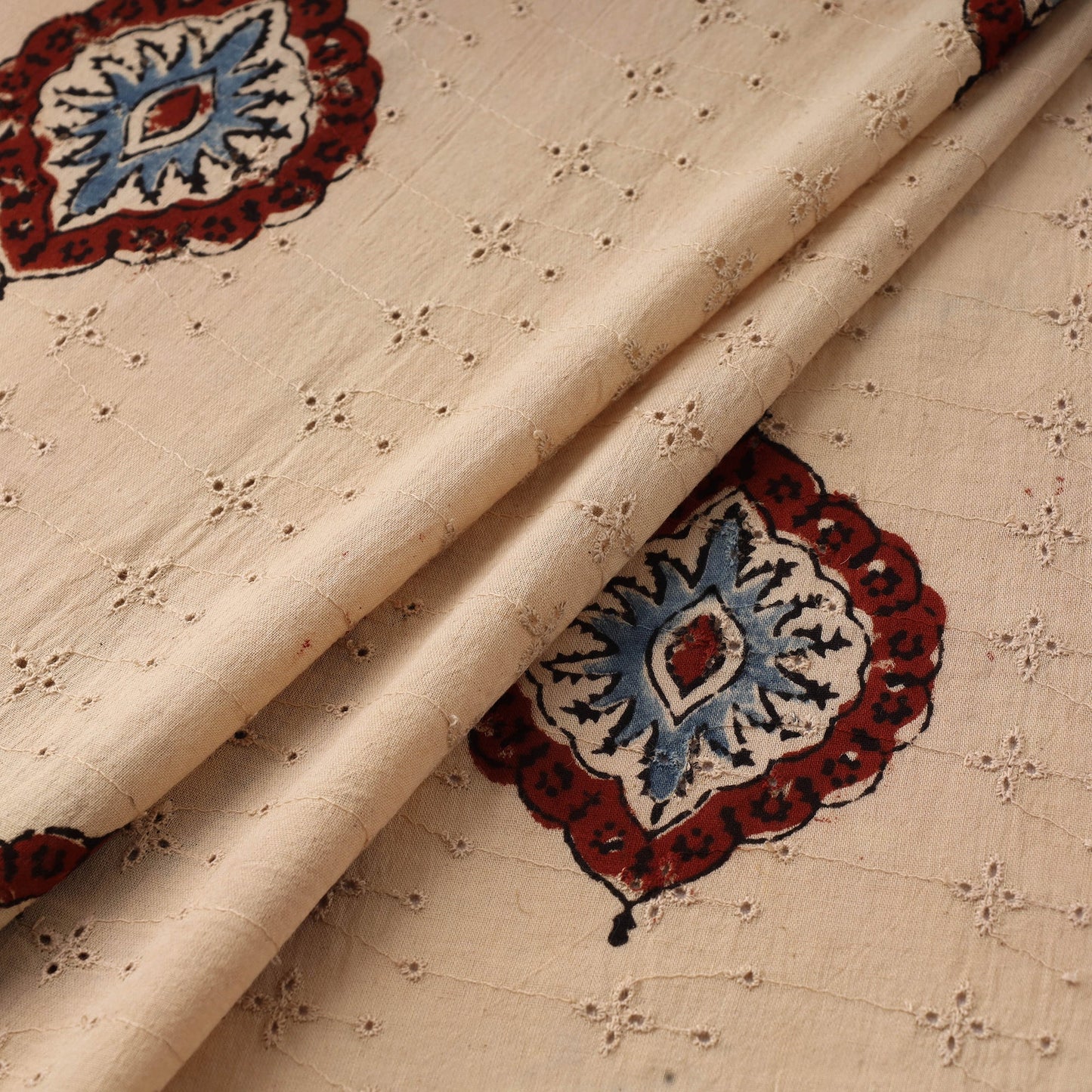 Hakoba natural dyed cotton fabric 12 - handcrafted