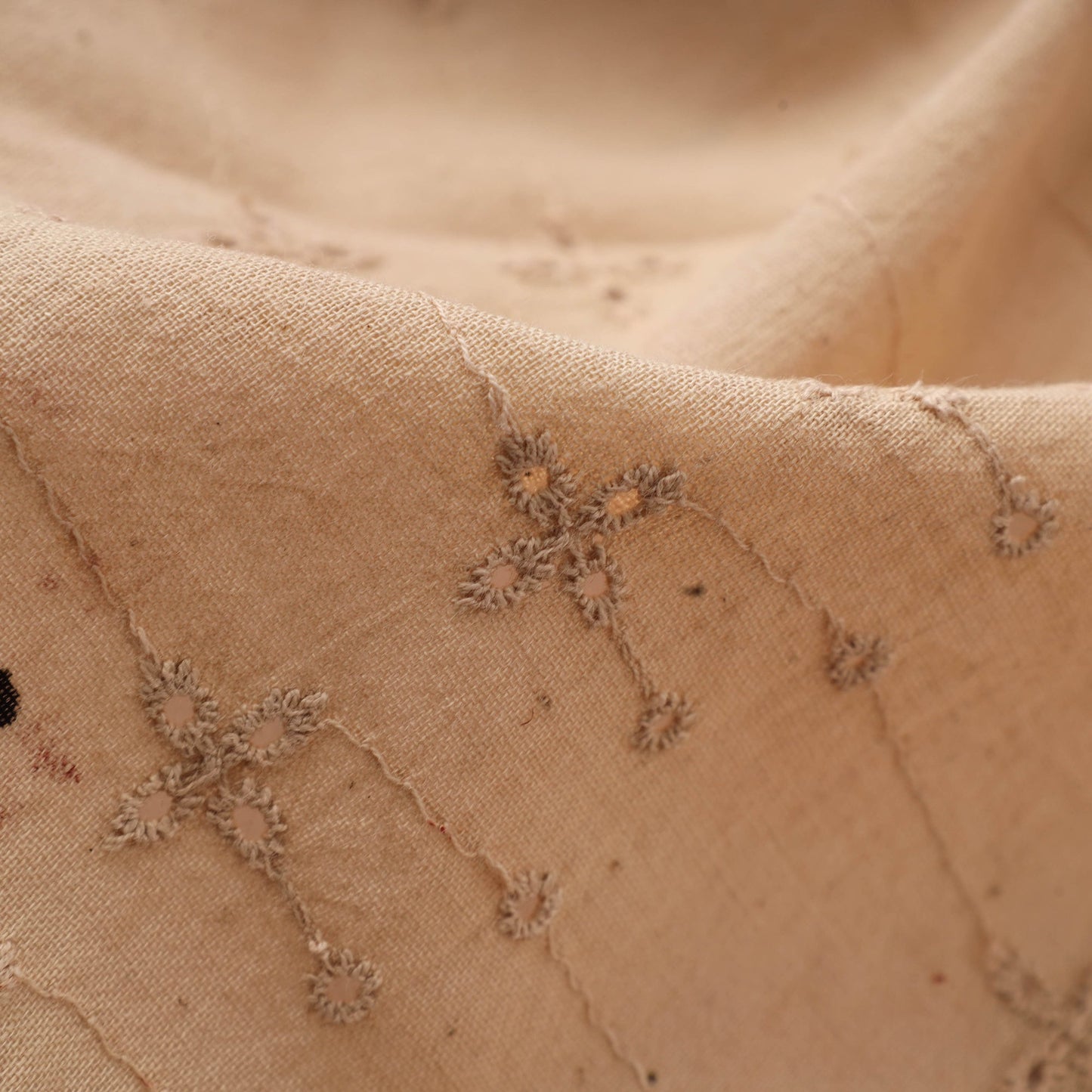 Hakoba natural dyed cotton fabric 12 - handcrafted