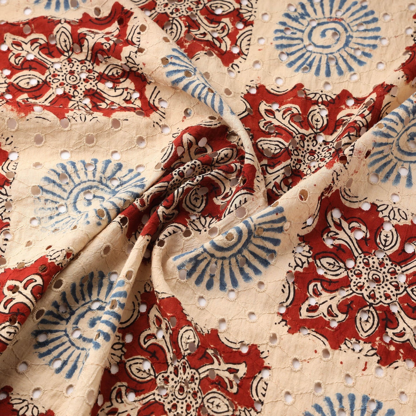 Hakoba natural dyed cotton fabric 21 - handcrafted