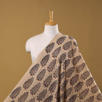 Hakoba natural dyed cotton fabric 38 - handcrafted